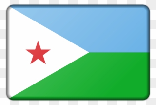 Banner Decoration Djibouti Flag Png Image - Flag Of Djibouti Clipart