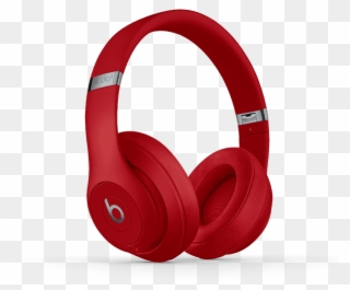 Beats By Dre - Beats Studio 3 Wireless - Red Headphones Clipart