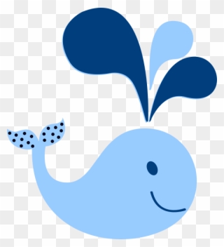 Baby Shower Whale Clipart