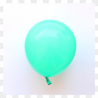 8 Ballons Vert D'eau - Balloon Clipart