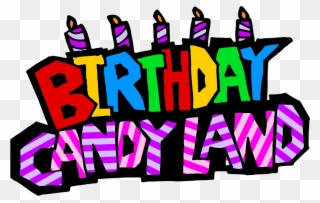 Surprise Toys And Eggs At Birthday Candy Land Surprise - Coloring Book Clipart