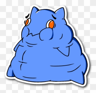 Graves Disease Monster Sticker - Comics Clipart
