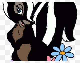 Skunk Clipart Back - Clip Art - Png Download