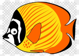 Sea Fish Clipart Cartoon Fish Clip Art - Fish Sea Animals Clipart - Png Download