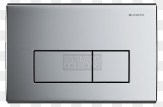 Kappa50 Mechanical Dual Flush Button/access Plate Chrome - Geberit Kappa 50 Flush Plate Clipart