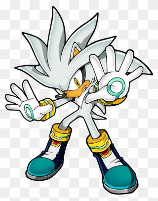 2 - Silver - Silver From Sonic The Hedgehog Clipart