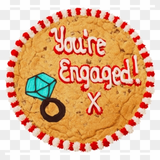 You're Engaged - New Years Cookie Cake Clipart