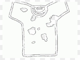 Shirt Clipart Messy - Dirty Clothes Clip Art - Png Download