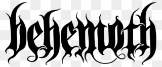Behemoth Band Logo Clipart