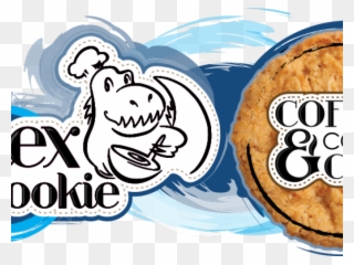 Good Morning Clipart Cookie - T Rex - Png Download
