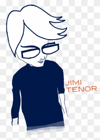 Jimi Tenor Is A Finnish Musician - Illustration Clipart