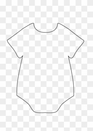 Onesie Template Digital Art Gallery With Onesie Template - Drawing Clipart