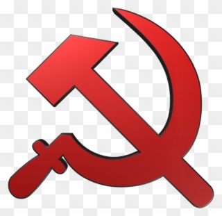 Hammer And Sickle, Russia, Emblem, National - Falce E Martello Png Clipart