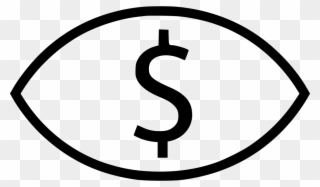 Eye Look Comments - Banknote Clipart