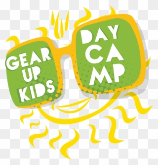 Gear Up Kids Camp - Illustration Clipart