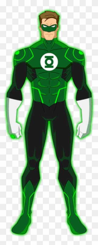 Vector Superhero Green Arrow - Hal Jordan Clipart