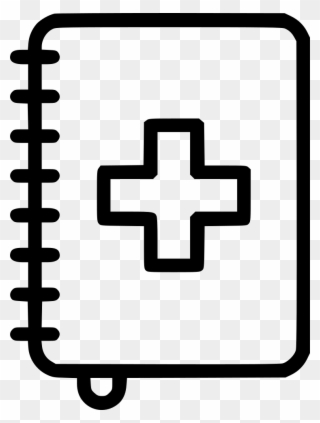 Healthcare Clipart Health Book - Medical Book Icon Png Transparent Png