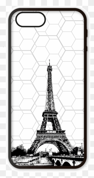 Funda Móvil Iphone 5/5s/se París Torre Eiffel 3d - Eiffel Tower Clipart