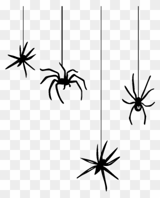 Spider Web Halloween Clip Art - Halloween Spider Web Png Transparent Png