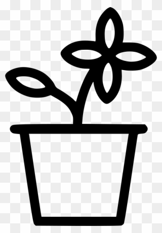 Flower Pot - Portable Network Graphics Clipart