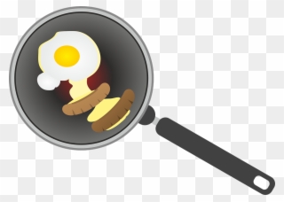 Frying Pan Pan Breakfast - Frying Pan Clipart