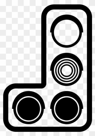 Traffic Light Rubber Stamp - Traffic Light Clipart