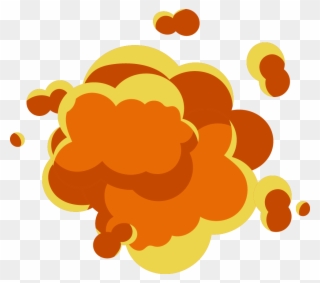 Blast My Clip Art Cloud Blastblastmy - Explosion - Png Download