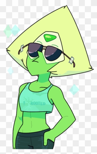 You Think Peridot Would Ever Wear A Crop Top To Relate - Peridot And Lapis Transparent Clipart