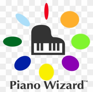How The Introduction Of Colored Music Notes Enables - Piano Wizard Clipart