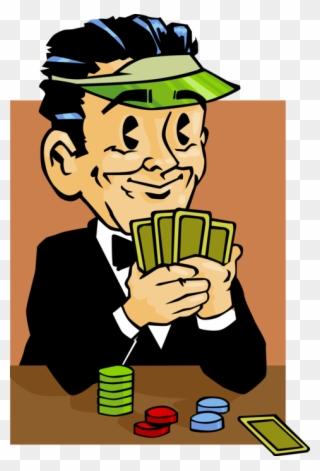 Picture Freeuse Casino Plays Image Illustration Of - Gambler Cartoon Png Clipart