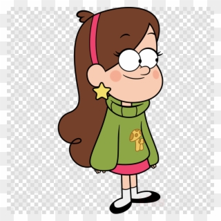 Gravity Fall Popsicle Clipart Mabel Pines Dipper Pines - Mabel Pines Green Sweater - Png Download