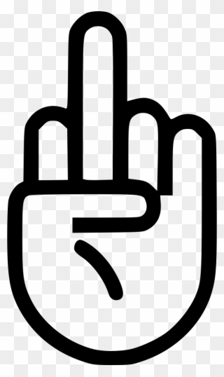 Fuck Off Fuck You Middle Finger Comments - Fuck You Icon Transparent Clipart
