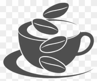 Png Freeuse Download Cafe Vector Design Element - Coffee Shop Logo Png Clipart