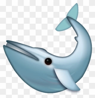 Whale Iphone Emoji [free Download Ios Emojis] - Iphone Whale Emoji Png Clipart