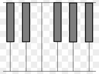 Keyboard Clipart Printable - Musical Keyboard - Png Download