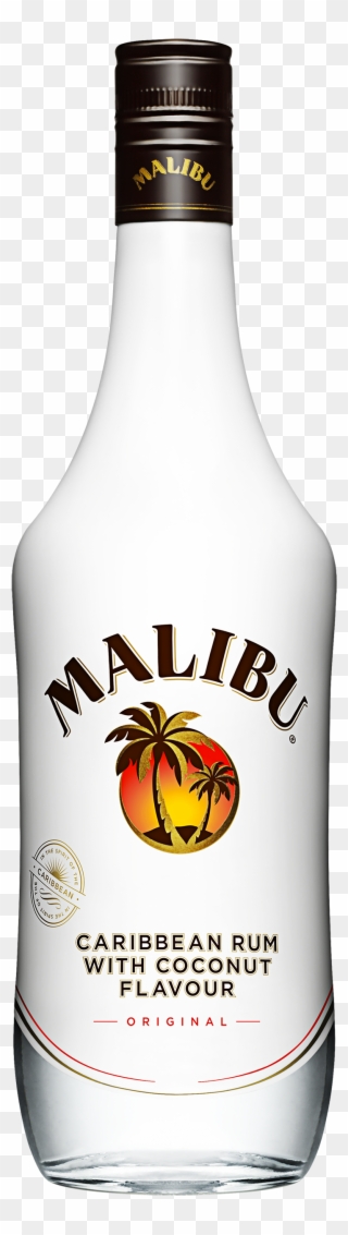 Malibu Rum Original With Coconut Clipart