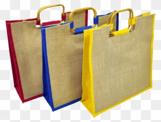 Bag Shopping Eco-friendly Jute Png Image - Use Reusable Bags Clipart