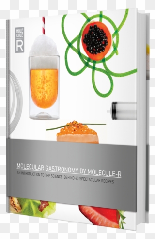 All You Need To Experiment At Home With The Molecular - Molecule-r Molecular Gastronomy Kit With Book Clipart