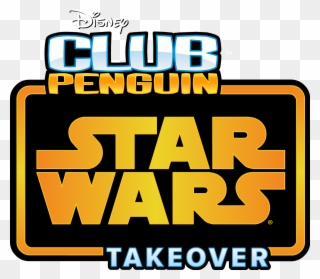Club Penguin Takeover Disney - Club Penguin Star Wars Logo Clipart
