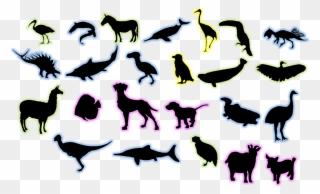 Boer Goat Silhouette Clipart - Goat - Png Download