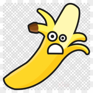 Sad Banana Clipart Clip Art - Banana Peeled Clipart - Png Download