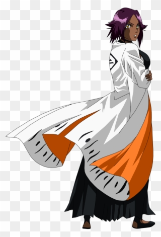 Credit To Esteban Black Anime Characters, Bleach Characters, - Yoruichi Shihoin Render Clipart
