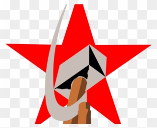 Hammer Clipart Red Hammer - Hammer And Sickle Png Transparent Png
