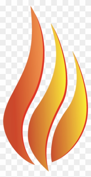 Flames Images - Three Flames Logo Clipart