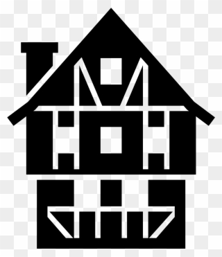 German House Filled Icon - Icon Clipart