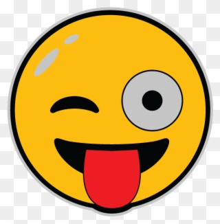 Quick View - Silly Face Emoji Clipart