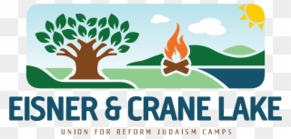 Crane Lake Logo Png Clip Art Royalty Free Stock - Eisner Camp Logo Transparent Png