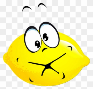 Citron - Émoticône - Lemon Cartoon - Limone - Clipart - Citron Smiley - Png Download