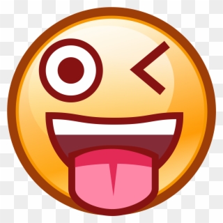 Collection Of Smiley Face Sticking Tongue Out Clipart