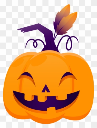 Bright Costumes Wearing Dark Colours Makes It Harder - Halloween Pumpkin Clipart